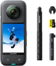 Load image into Gallery viewer, X3 Creator Kit: Dual 48MP Sensors and AI Editing - Ultimate 360 Capture