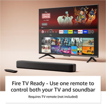 Load image into Gallery viewer, Compact Fire TV Soundbar - 24" | Bluetooth &amp; Virtual Surround Sound Experience