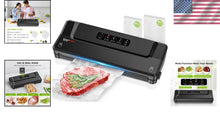 Load image into Gallery viewer, Lightweight Automatic Vacuum Sealer - Vacuum Bags &amp; Sous Vide Solution Included