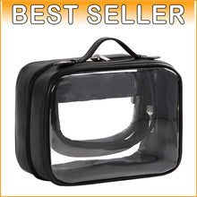 Load image into Gallery viewer, Luxury Travel Cosmetic Bag with Handheld Strap - Waterproof and Dustproof Design