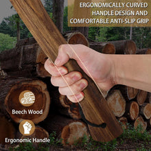Load image into Gallery viewer, Classic 15.7" Hatchet Axe - High Carbon Steel Blade for Splitting &amp; Chopping