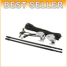 Load image into Gallery viewer, Optimized Dual Mirror Mount CB Antenna Kit with 3ft Antennas &amp; Coax Cable