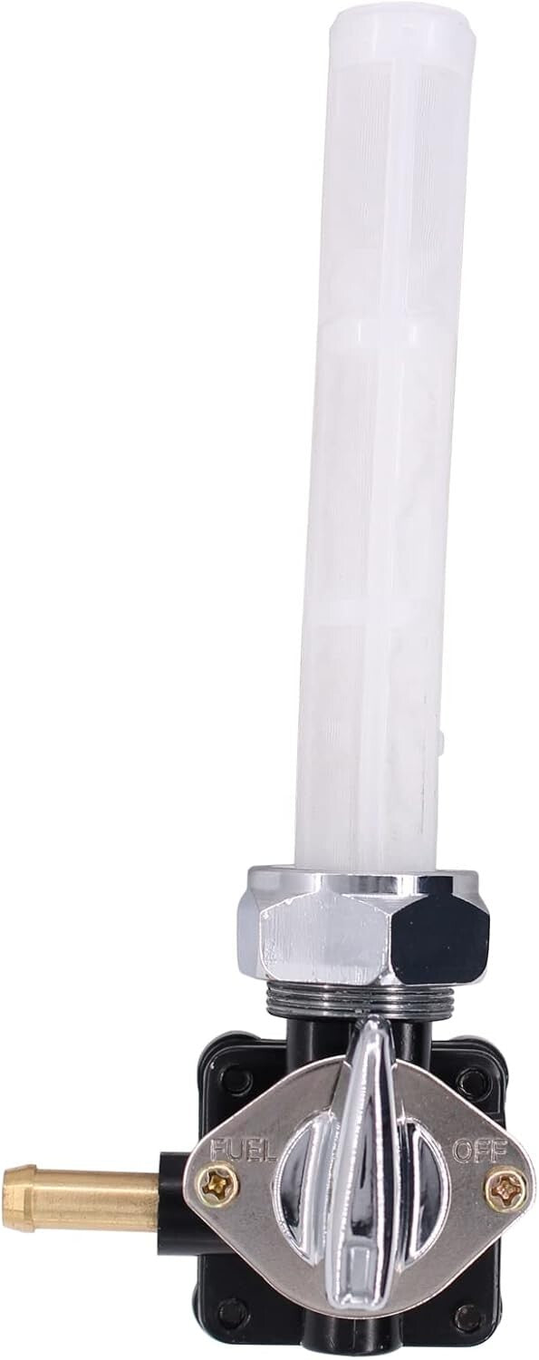 Upgrade Your Harley V-Twin with This Male Thread Fuel Petcock Valve (1995-2001)
