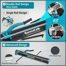 Load image into Gallery viewer, Heavy-Duty 40in Tile Cutter with Tungsten Carbide Wheel - Ideal for DIY Projects