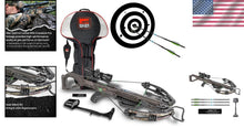 Load image into Gallery viewer, Lethal 405 FPS Crossbow Bundle with Case &amp; 100-Grain Broadheads - Ambidextrous