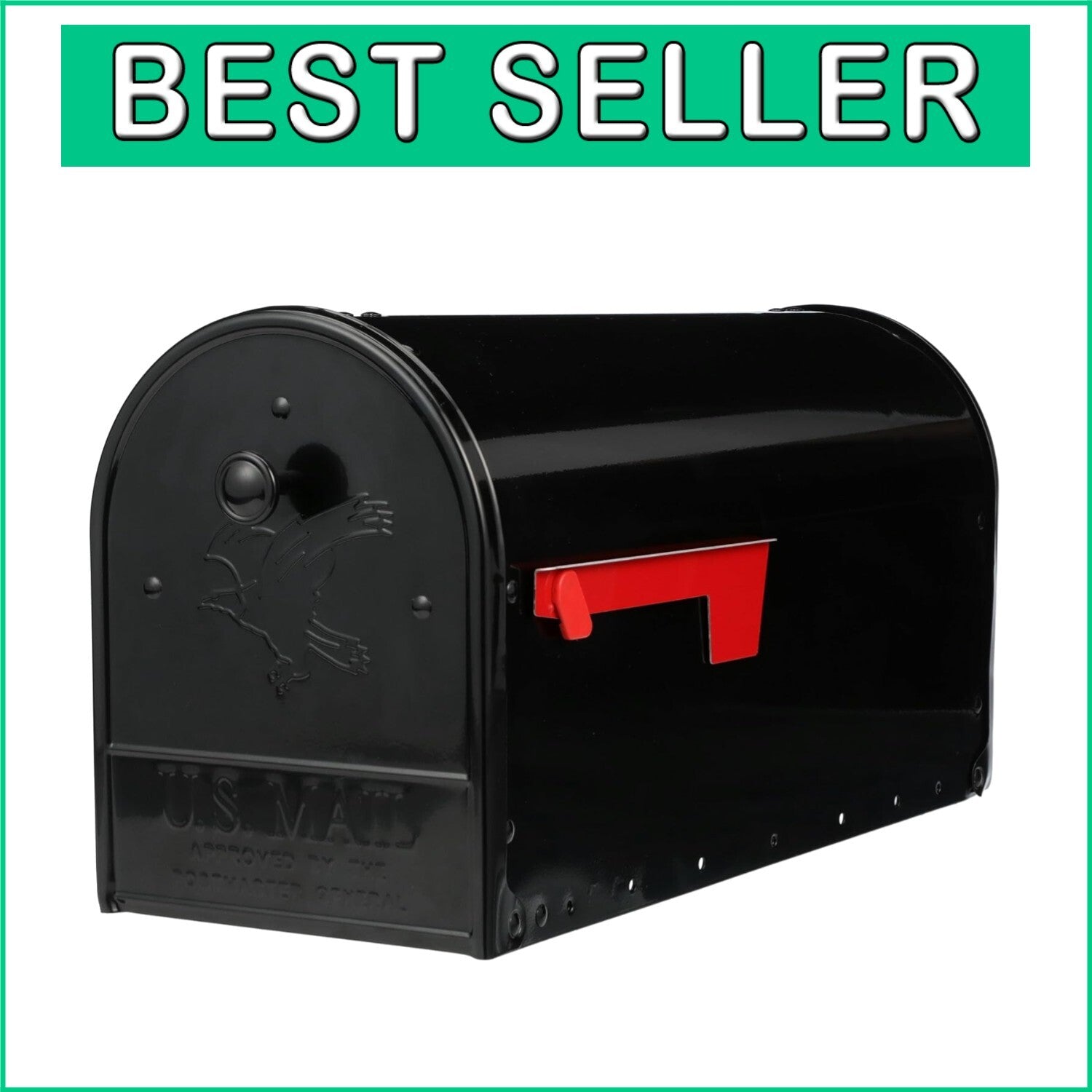 Durable Alloy Steel Mailbox with Dual Access - Ideal for High Volume Deliveries