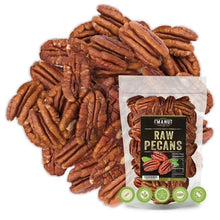 Load image into Gallery viewer, Ethically Sourced 2.75 lb Raw Pecan Halves - Nutritional Powerhouse Snack