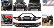 Load image into Gallery viewer, Full Width Bumper for 2007-2018 Jeep Wrangler JK/JKU - Tough Off-Road Design