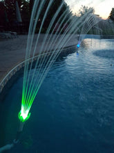 Load image into Gallery viewer, 3-Piece LED Pool Lighting Set - Water-Powered Fun for 2000 Hours of Enjoyment