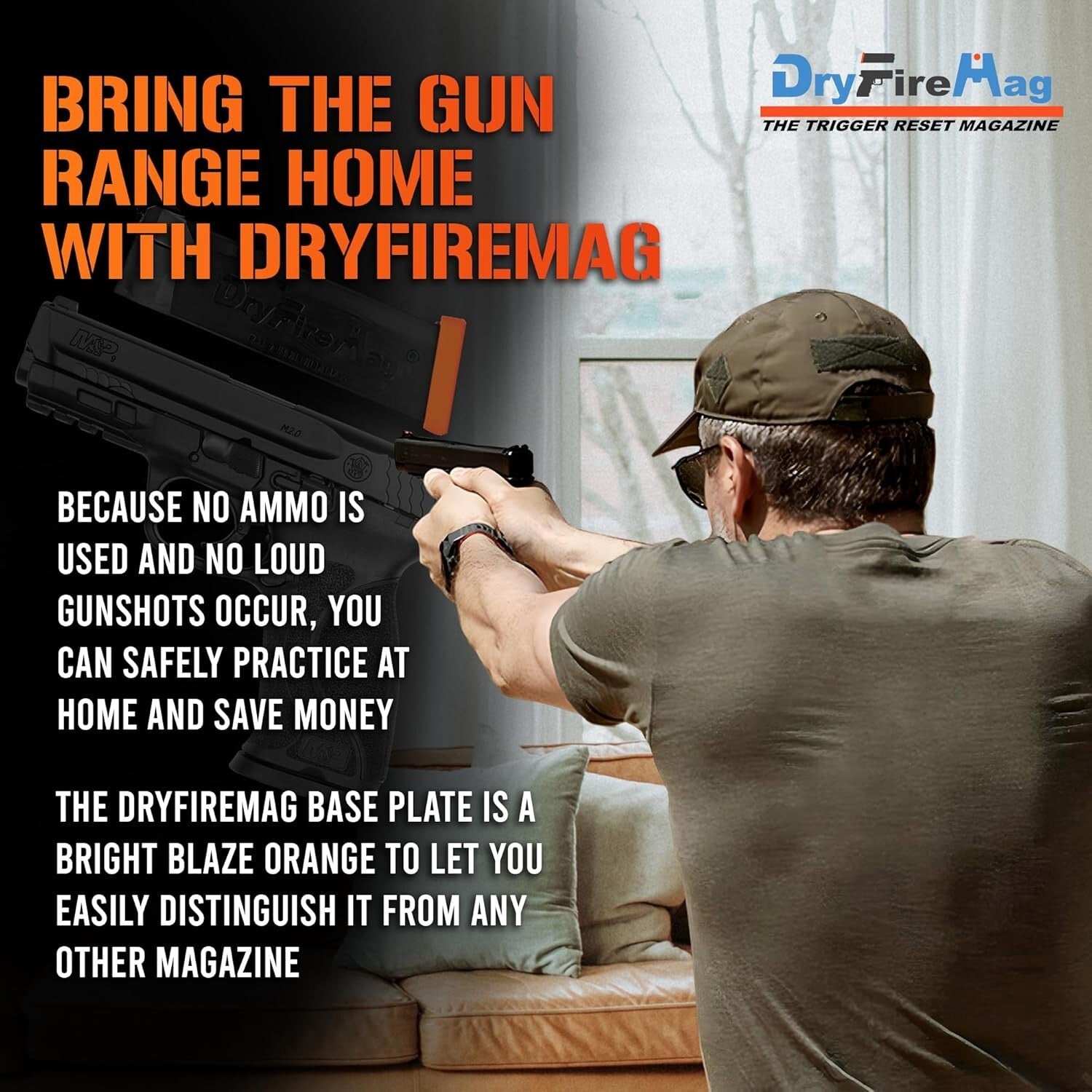 Dry Fire Training Magazine for Smith & Wesson M&P | Adjustable Trigger Weight