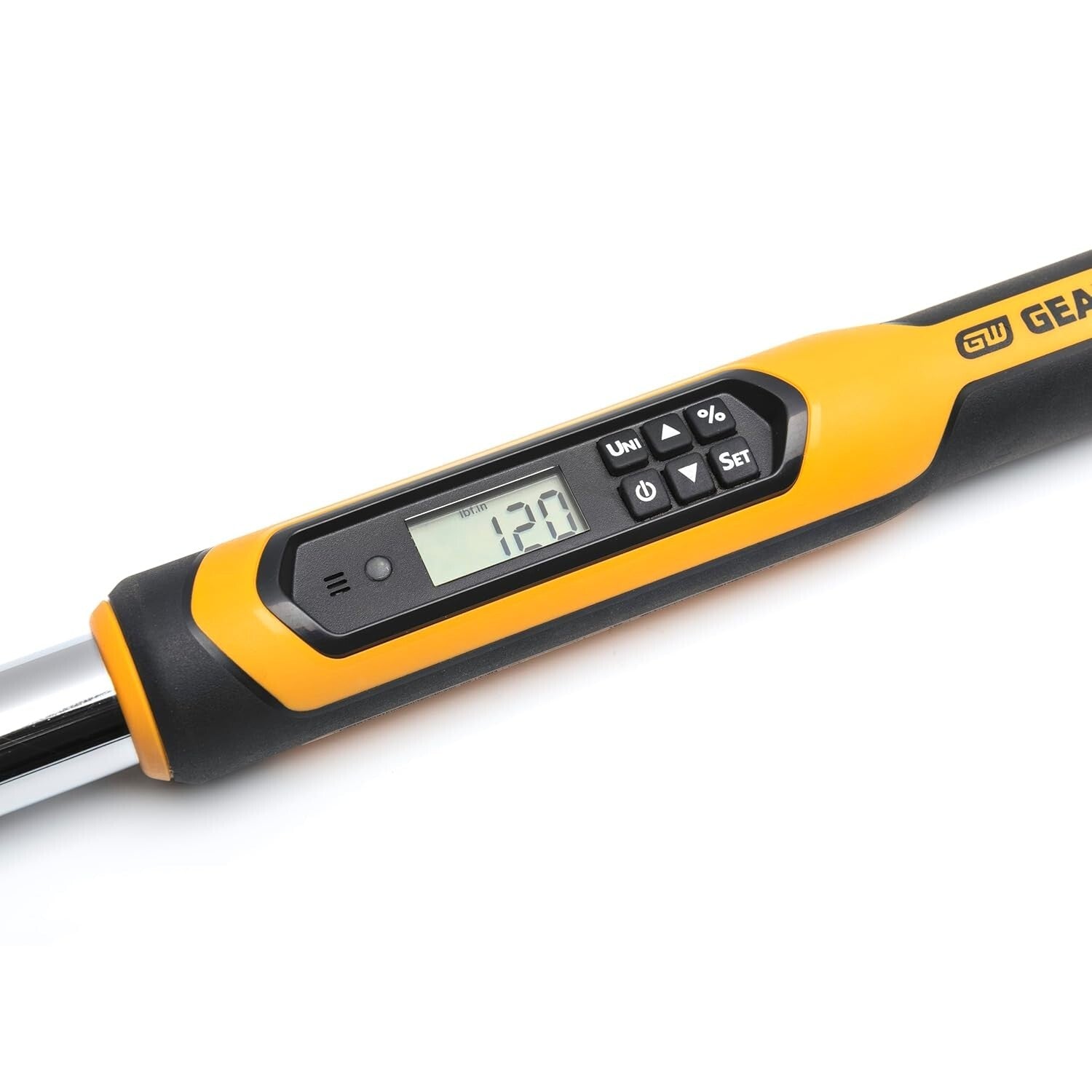 Compact 3/8 Drive Electronic Torque Wrench - Smart Alerts & Lightweight Design
