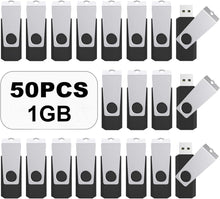 Load image into Gallery viewer, Convenient 50-Pack 1GB USB Flash Drives - Versatile &amp; Compact Memory Solutions
