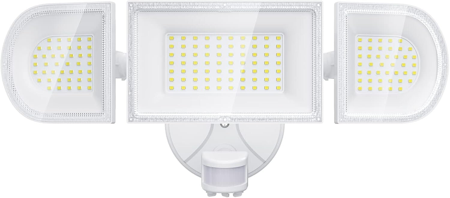 Energy-Saving 9000LM Motion Sensor LED Floodlight - Outdoor Security Solution