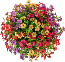Load image into Gallery viewer, Stunning Artificial Hanging Flower Basket - Perfect for Indoor and Outdoor Use