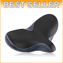 Load image into Gallery viewer, Premium Soft Bike Saddle with Gel for Unisex – Fits Mountain and Cruiser Bikes