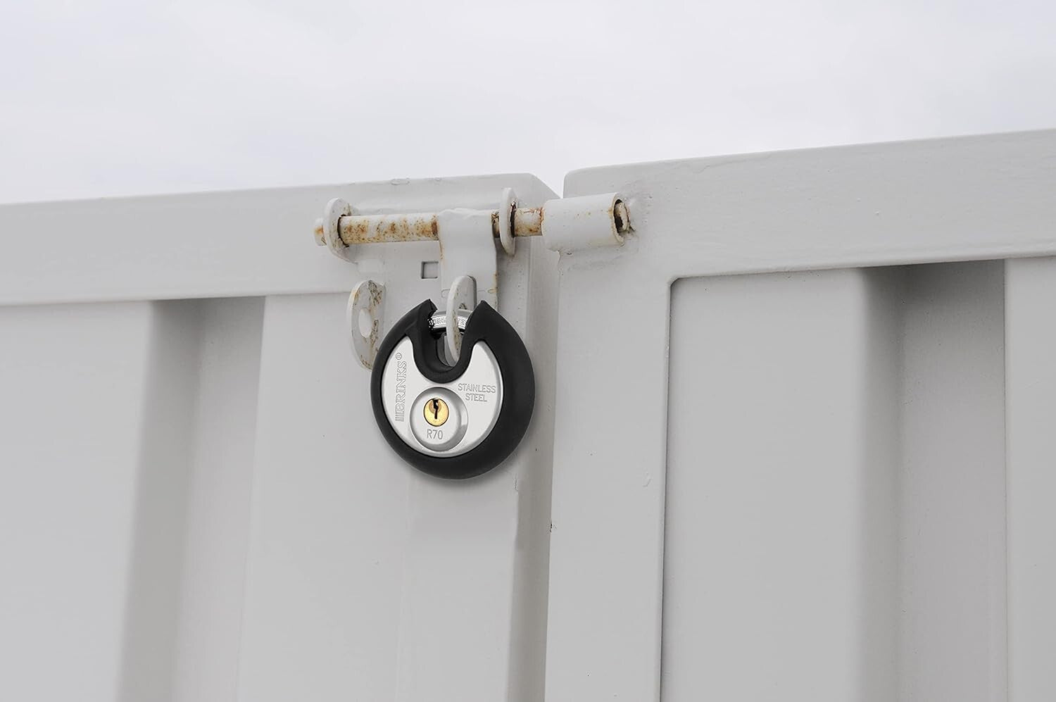 70mm Heavy Duty Security Padlocks with Keys - Cut Resistant & Scratch-Proof