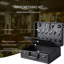 Load image into Gallery viewer, Portable Professional Barber Case - Double Layer Organizer for Tools &amp; Clippers