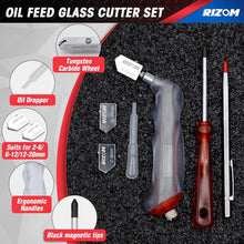 Load image into Gallery viewer, Premium Glass Cutting Tool Set: 8" Nippers, Curved Pliers &amp; Breaker Grozer