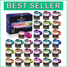 Load image into Gallery viewer, All-In-One Chameleon Mica Powder Set - 28 Stunning Colors for Multipurpose Use