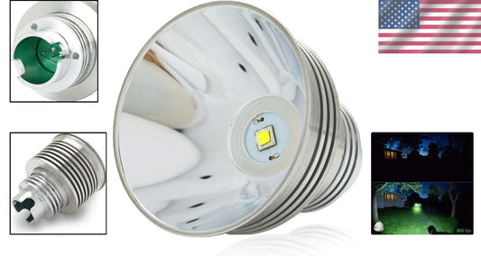 800 Lumen LED Replacement Bulb for MagCharger Flashlight - Rechargeable Upgrade