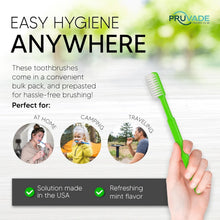 Load image into Gallery viewer, Essential 150 Count Disposable Toothbrush Set - Waterless Mint Flavor for Travel