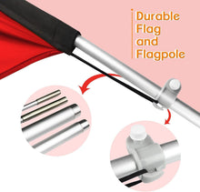 Load image into Gallery viewer, Open Swooper Feather Flag Advertising Kit with Ground Stake - 11FT Visibility