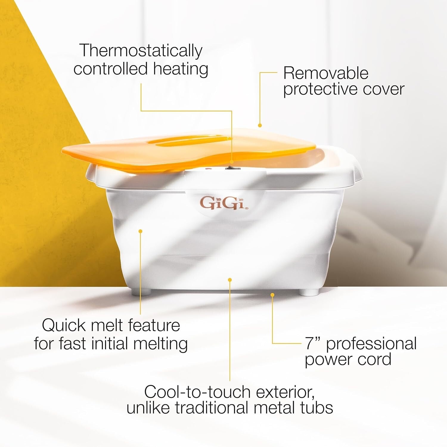 Digital Paraffin Wax Bath for Hand and Foot Therapy with Peach Wax - Spa Quality