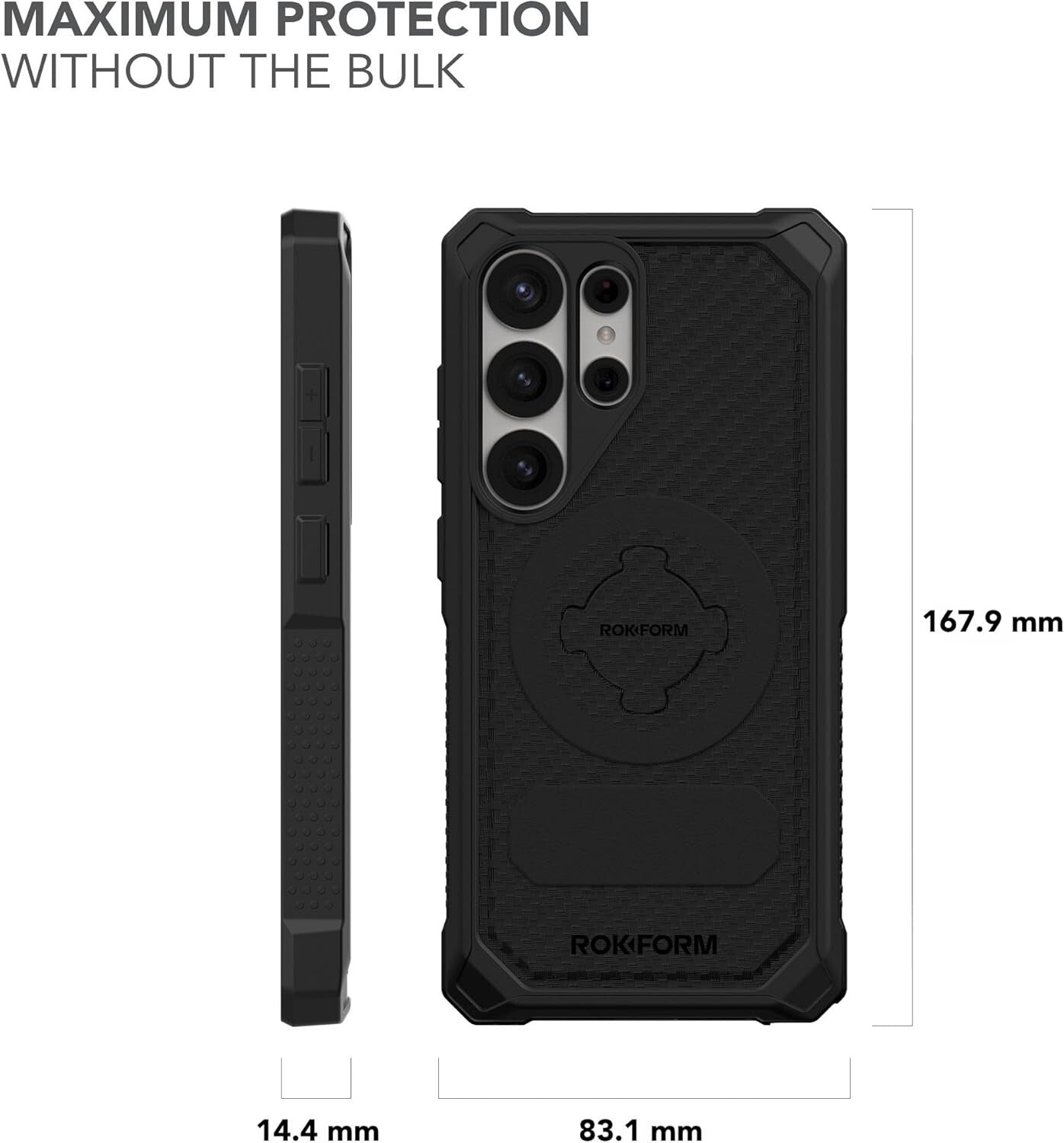 Slim, Protective Galaxy S25 Ultra Case with Magnetic Twist Lock for Active Use