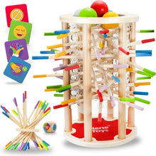 Load image into Gallery viewer, Jumbo Montessori Wooden Board Game - Interactive Learning Toy for Kids 3-9