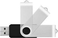 Load image into Gallery viewer, Pack of 100 Black 32GB USB Flash Drives - Perfect for Branding &amp; Gifting