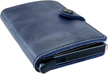 Load image into Gallery viewer, Vintage Black Card Holder for Women - Slim Profile, High-Quality Craftsmanship
