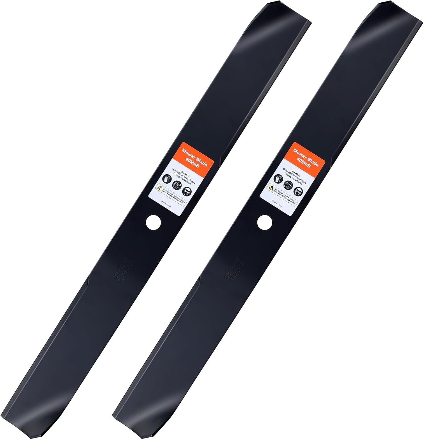 Precision 42-Inch Mower Blades for Toro Timecutter - 2 Pack, Rust-Resistant