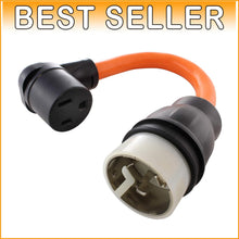 Load image into Gallery viewer, Reliable 4-Wire Locking Female Plug Adapter: CS6365 to 6-50 Welder Usage