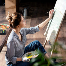 Load image into Gallery viewer, Pack of 5 Large Stretched Canvas 36x48 - Ideal for Acrylic and Oil Painting