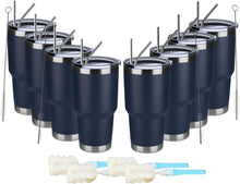 Load image into Gallery viewer, Durable 30oz Double Wall Coffee Tumblers - BPA-Free for On-the-Go Beverages