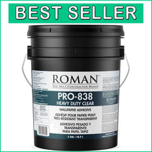Load image into Gallery viewer, 5 Gallon Heavy-Duty Clear Wallpaper Glue for Professionals - Easy Application