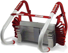 Load image into Gallery viewer, 13-Foot Fire Safety Ladder with Zinc-Plated Rungs - Ideal for Emergency Use