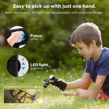 Load image into Gallery viewer, Lightweight USB Digital Microscope with 200x Magnification - Ideal for Beginners