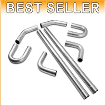 Load image into Gallery viewer, Enhanced Performance 2.25'' Mild Steel Exhaust Kit with Smooth Slip-Fit Design