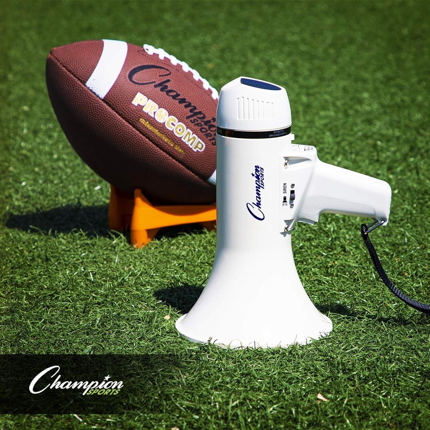 Compact 800-Yard Megaphone with Siren - Ideal for Emergencies and Gatherings