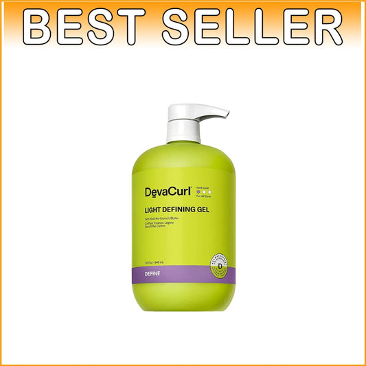 Frizz Control Light Defining Hair Gel - Soft Hold & Bright Breeze Scent | 946ml