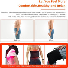 Load image into Gallery viewer, Comforting Red Light &amp; Infrared Heating Pad for Comprehensive Body Relaxation