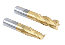 Load image into Gallery viewer, All-in-One 20 Pc HSS End Mill Set with 2 &amp; 4 Flute Options, Up to 3/4'' Diameter