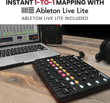 Load image into Gallery viewer, USB MIDI Controller Mixer for Ableton Live – 24 Knobs, 16 Buttons, Lightweight