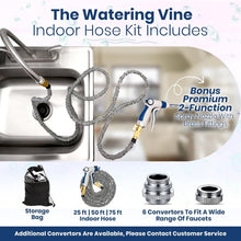 Load image into Gallery viewer, 75 FT Indoor Sink Hose Attachment for Effortless Plant Watering &amp; Cleaning