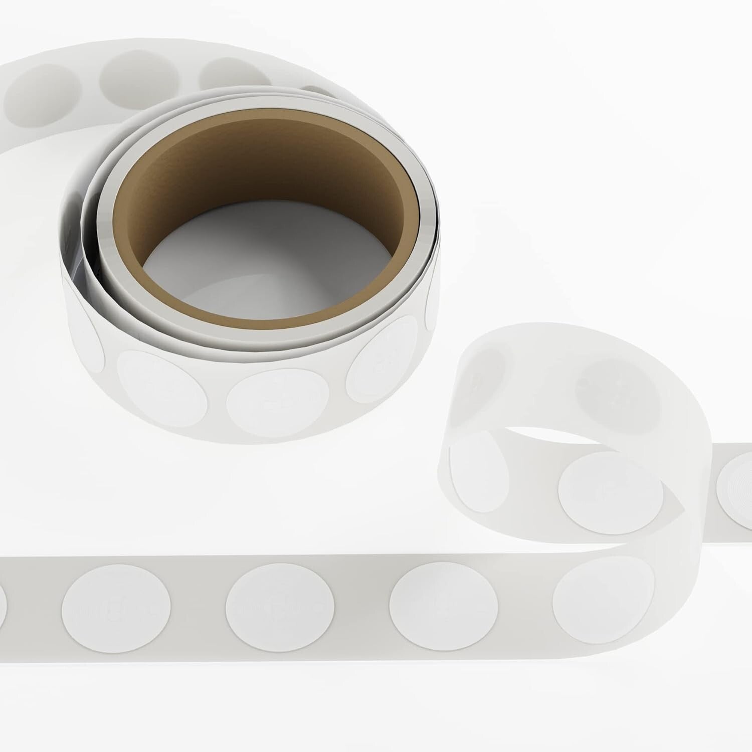 High-Performance 1000 NFC Stickers - Round, 1 Inch, Password Protected Chip