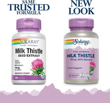 Load image into Gallery viewer, Vegan Milk Thistle 175mg Extract - Non-GMO Liver Health Support in 120 VegCaps
