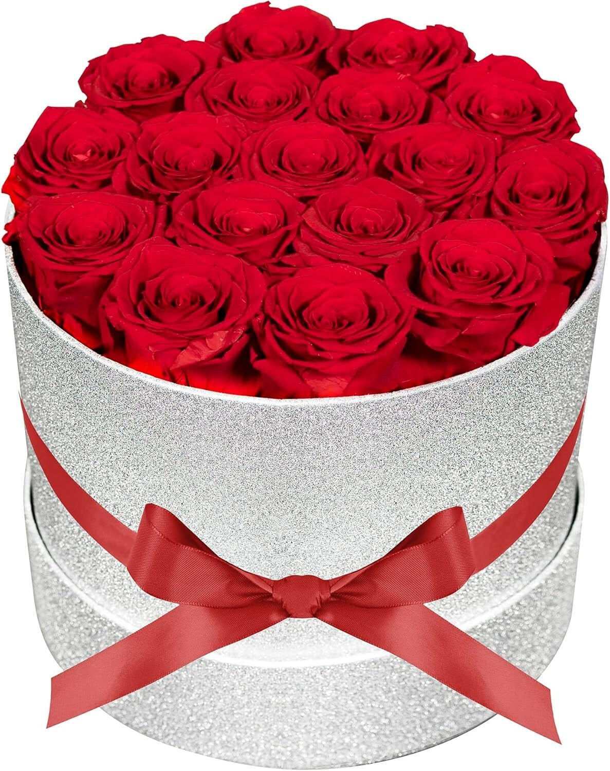 Elegant 17 Handmade Preserved Roses - Perfect Gift for Birthdays & Anniversaries