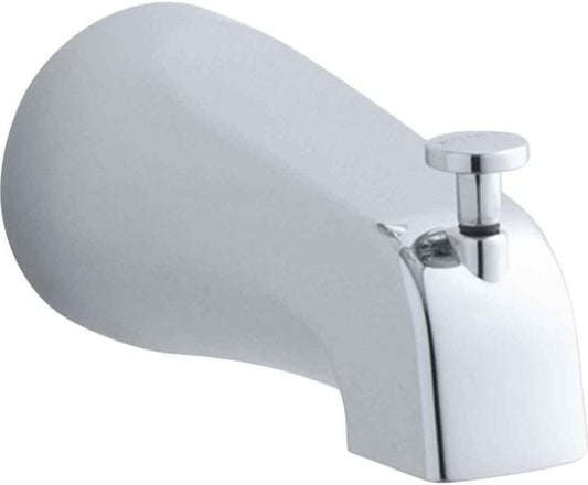 Durable Wall-Mount Bath Spout with 2.2 GPM Flow Rate & Diverter Feature