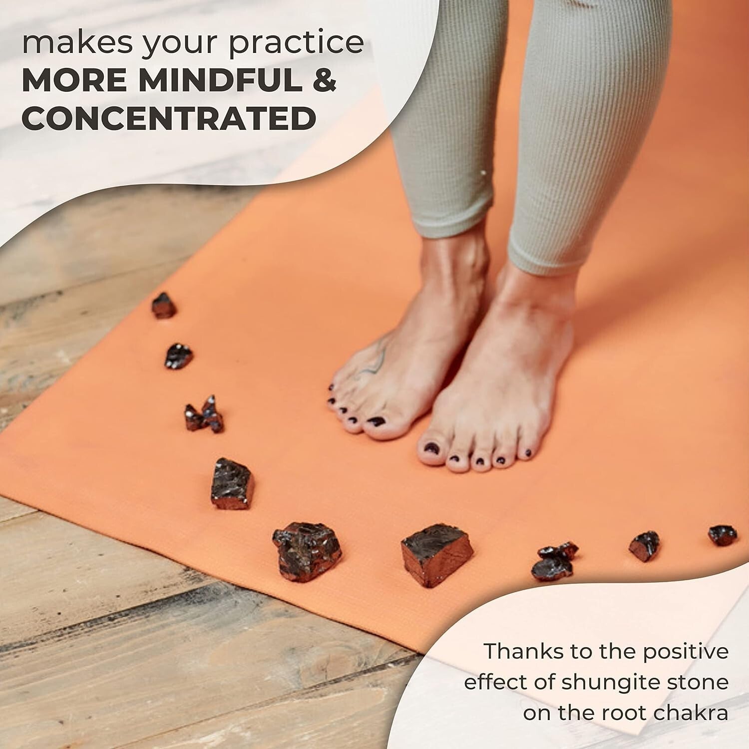 Natural Elite Shungite for Cleansing & Balancing - Premium Meditation Crystal